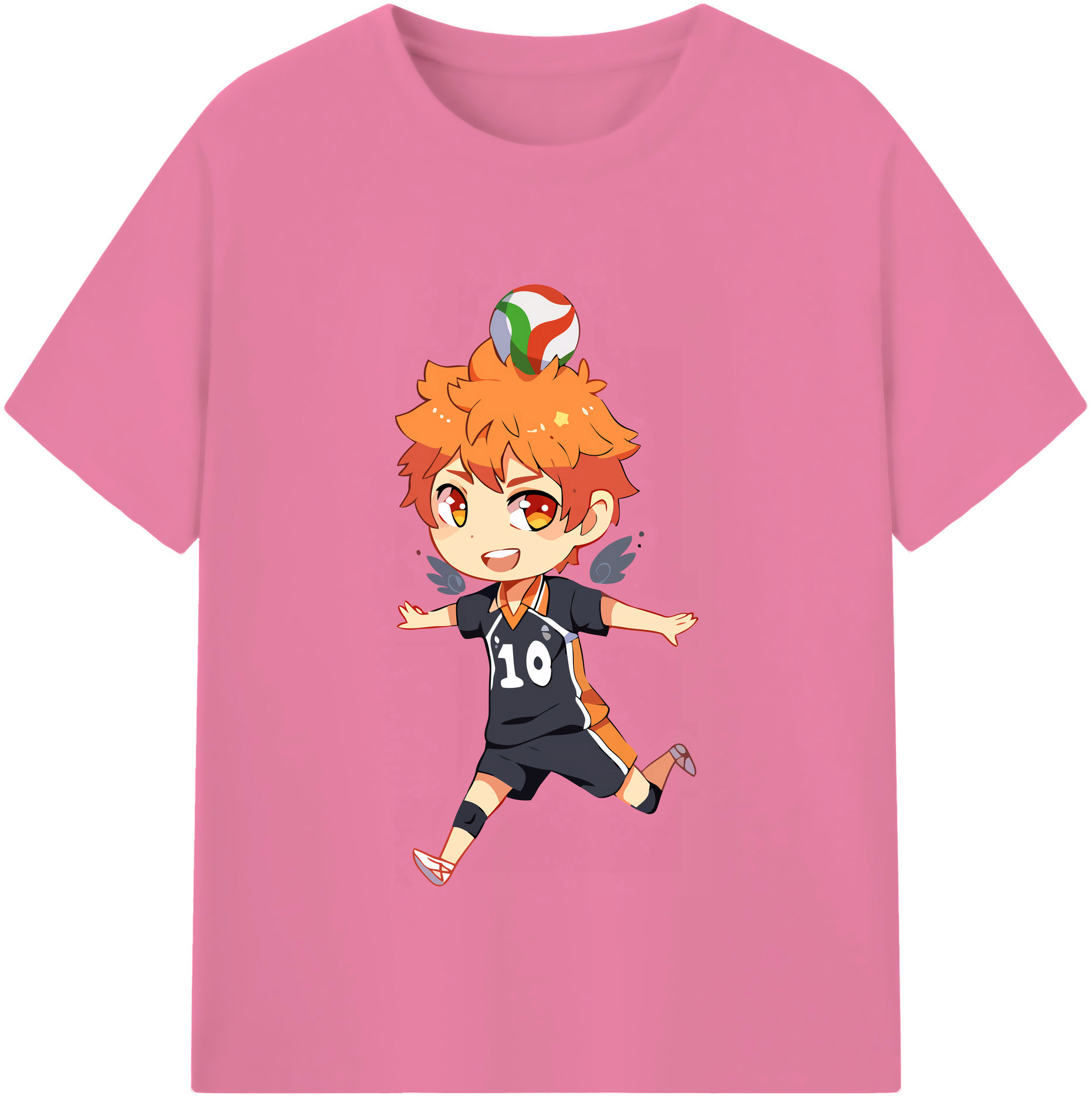 （画像用） ハイキュー!! Haikyu!! 綿100％半袖Tシャツ（フロントプリント）